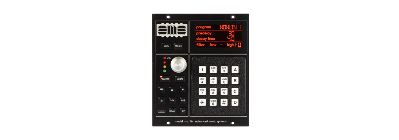 Neve RMX-16 Reverb